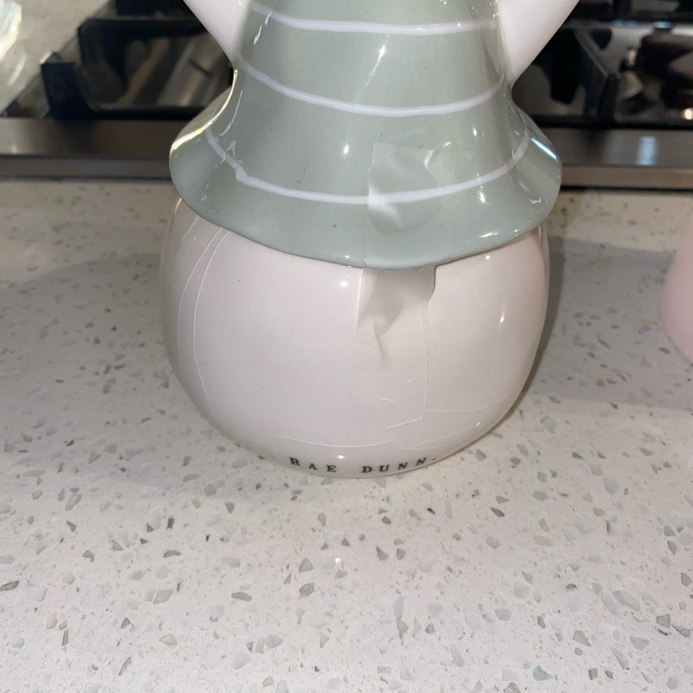 Easter Bunny Ceramic Jar/Candle - Picture 2 of 5
